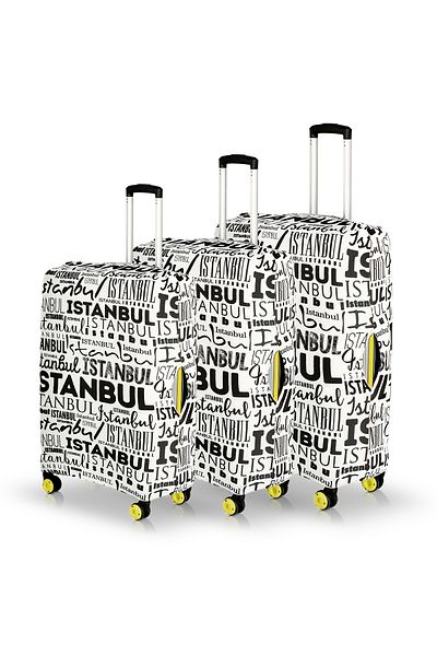 hızlıvaliz Set de 3 Huse pentru valiză My Saddlery Protector pentru valiză - Istanbul