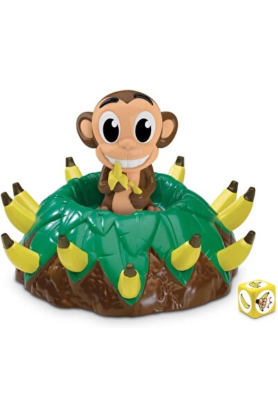 onlinestok Çocuk Eğlenceli Haylaz Maymunu Fırlat Muz Çılgınlığı Oyun Seti
