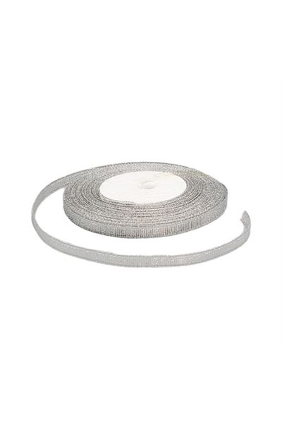 Kurdelya Κομμένη Ασημένια Ασημένια Κορδέλα 15 cm (100 τμχ)