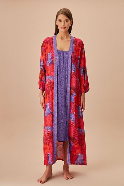 SUWEN Leo Long Dressing Gown