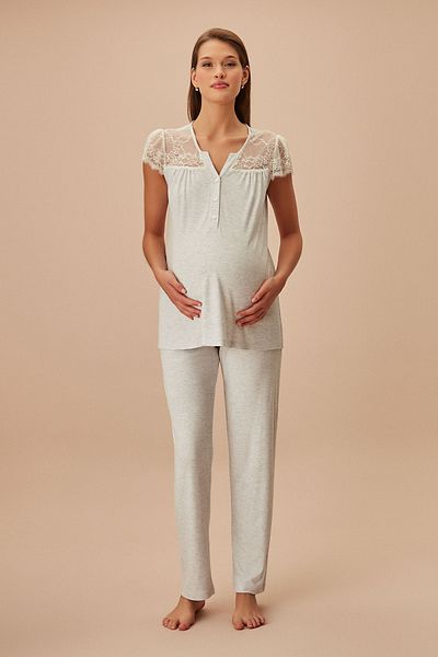 SUWEN Mamy Maternity Pajama Set