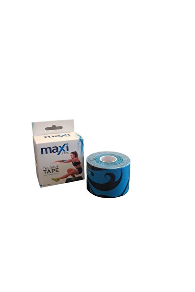 MAXİ Maxi Kinesiotape cu model, culoare albastră