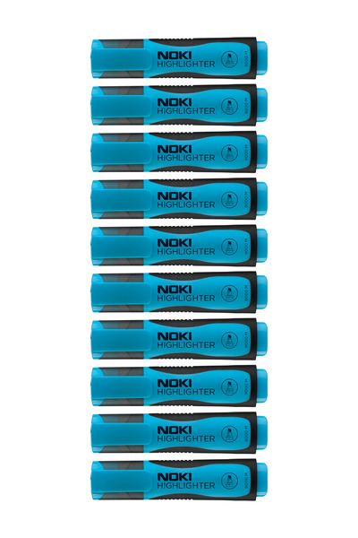 Dağtaş Kırtasiye نوكي 9000 قلم هايلايتر 10 عبوات