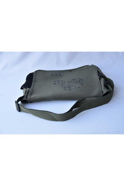 DEEFWEAR 777 Printed Messenger Bag/Bag Ρυθμιζόμενη ζώνη