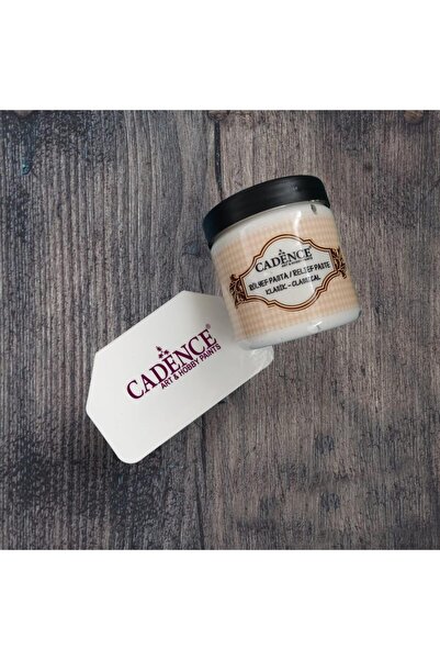 Cadence 250ml Klasik Rölyef Pasta + 2'li Plastik Spatula