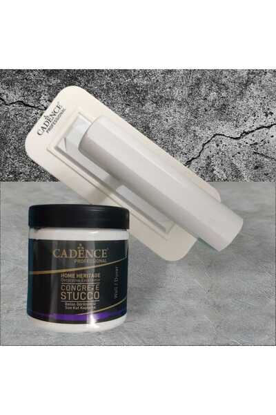 Cadence İNCE CONCRETE STUCCO SON KAT BETON KAPLAMA 250ML+7x16 BETON KAPLAMA S...