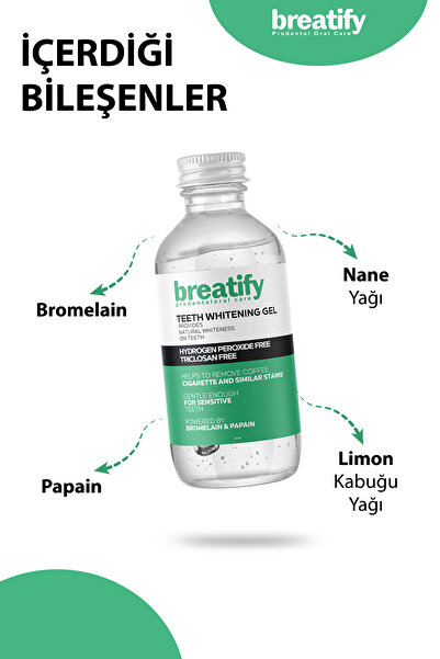 Breatify Diş Beyazlatıcı Jel