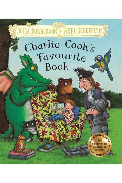Pan Macmillan Charlie Cook's Favorite Book Julia Donaldson and Axel Scheffler