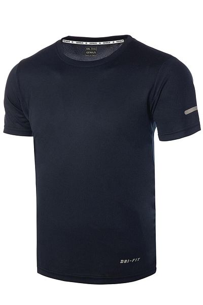 GENIUS STORE Men's Moisture Absorbing Quick Dry Athletic Technical Performance Sports T-shirt DRIFIT-KISAKOL2