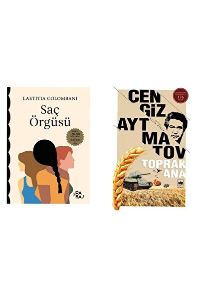 Yan Pasaj Yayınevi Saç Örgüsü Laetitia Colombani - Toprak Ana Cengiz Aytmatov