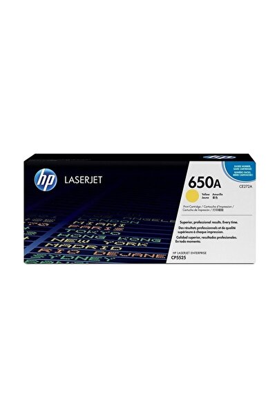 HP Zr 650a-ce272a Muadil Sarı Toner