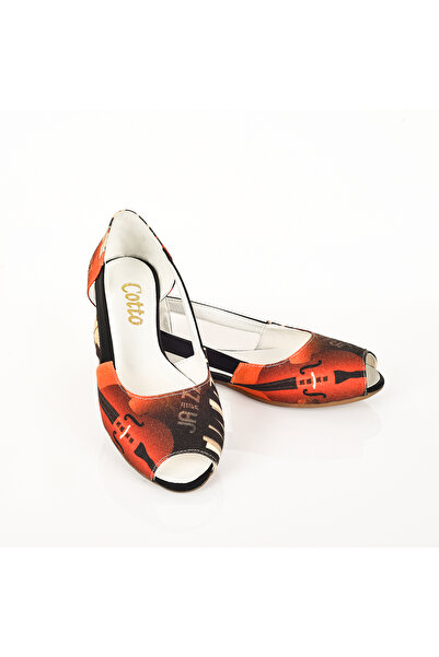 Cotto Shoes Кольорова лляна жіноча сорочка з принтом Babet