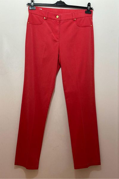 AYHAN Large Size Trousers with Five Pocket Elastic Waist