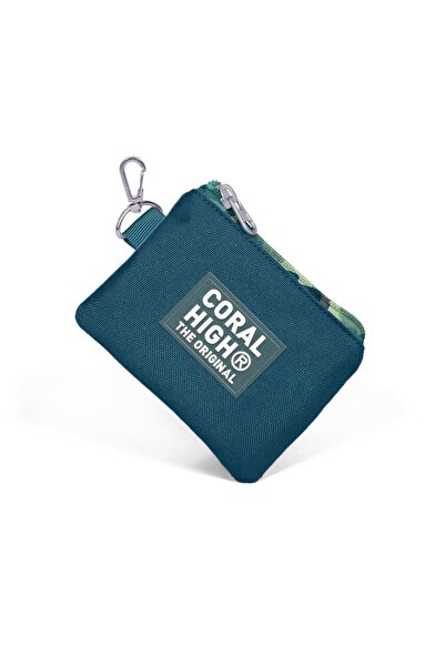 Coral High Τσάντα νομισμάτων με σχέδιο καμουφλάζ Nefti 21900