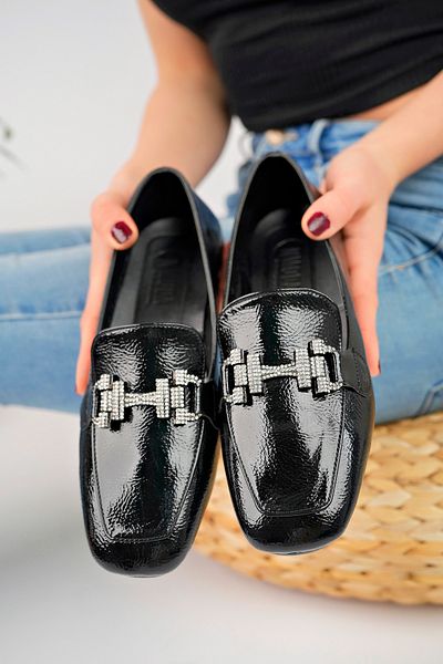 StWenn Women's Ballerinas Comfortable Orthopedic Sole Leather Skin Mother Shoes