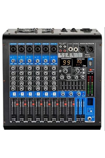 König KA6701 2x350W 6 Kanal Power Mikser