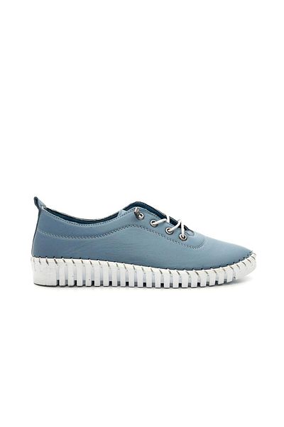 potinonline Potinonline1362 Pantofi casual elastici, confortabili, din piele naturală