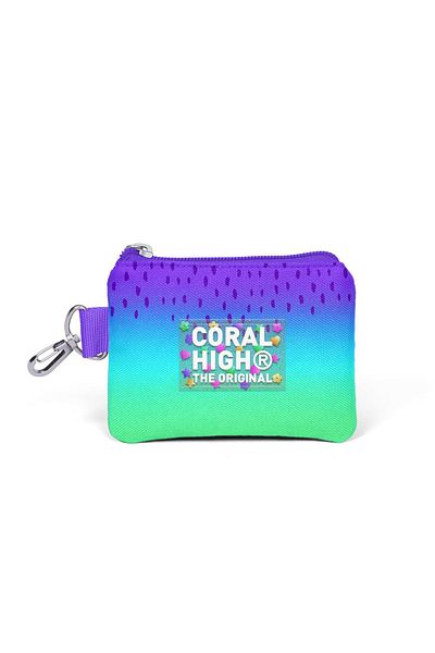 Coral High Портмоне за монети в лилав цвят 21906