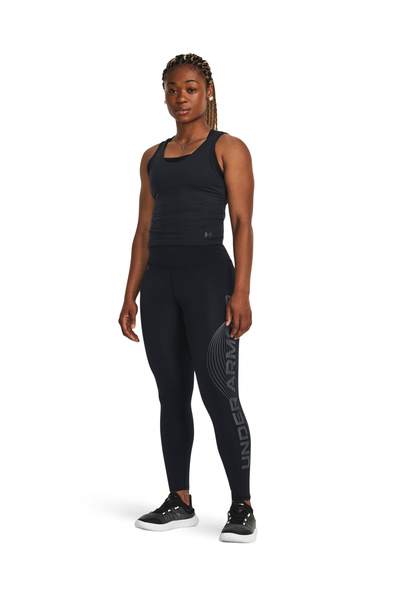 Under Armour Siyah Kadın Slim Fit Atlet 1379046-001 Motion Tank
