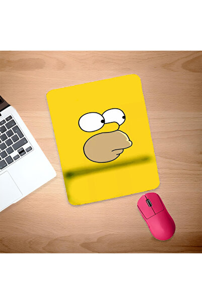 UcuruStore Homer Mouse Pad dreptunghiular cu suport pentru încheietura mâinii