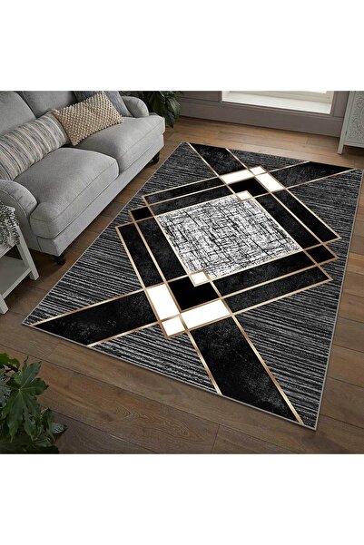 Modern Digital Printing Four Seasons Washable Anti-Slip Floor Living Room Rug Kitchen Rug Runner VCH