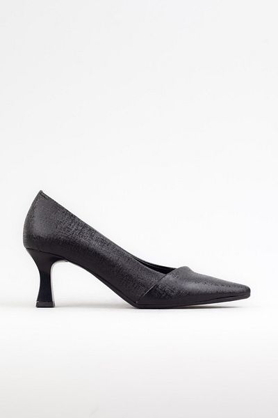 Adım Adım Women's Black Classic Heeled Shoes