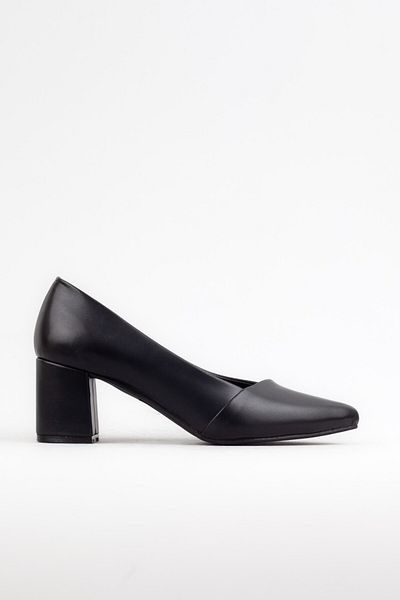 Adım Adım Women's Black Classic Heeled Shoes