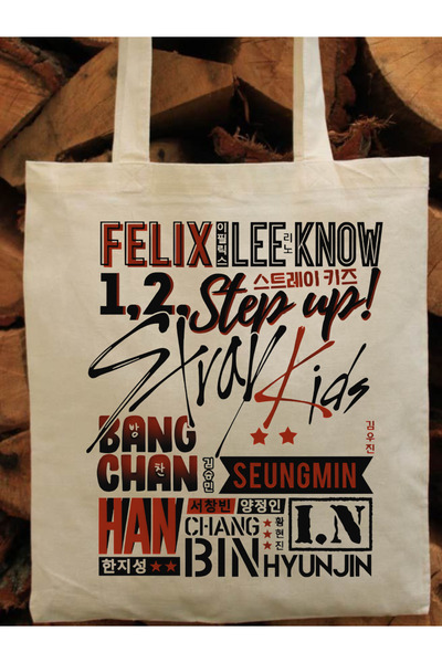 Cemira Stray Kids SKZOO Tote Bag Bez Çanta