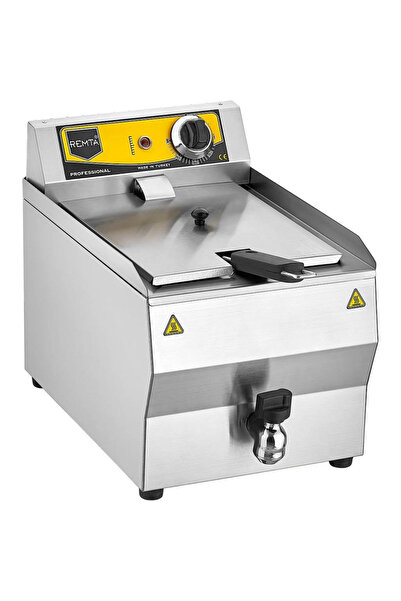 Remta 8 lt Yağ Tahliye Musluklu Elektrikli Fritöz