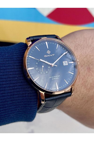 Gant G165009 Stylish Men's Wrist Watch with Series Number Leather Cord