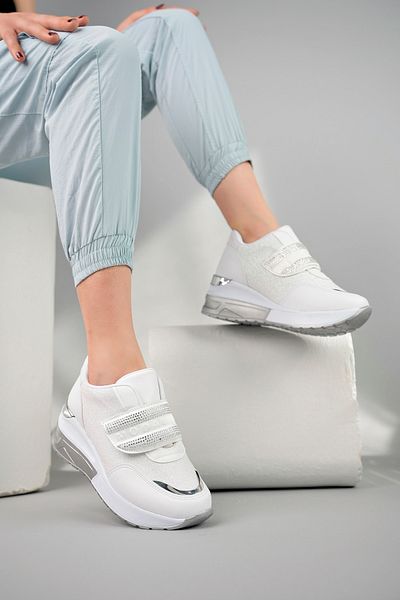 Aleza Shoes Tenis de damă - Design cu toc pană