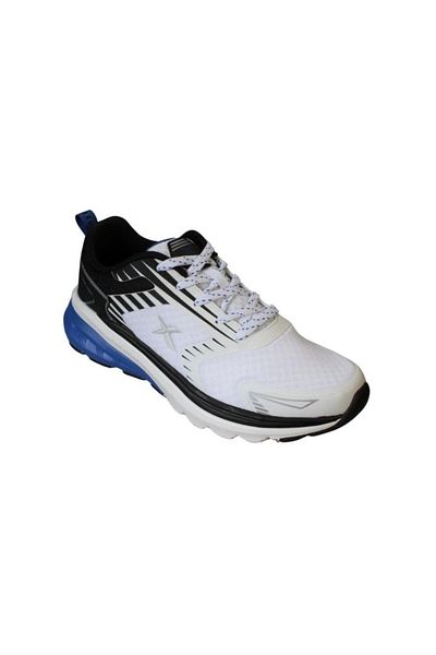 Kinetix KINETIX Men's White Black Sneaker Sports Running Shoes
