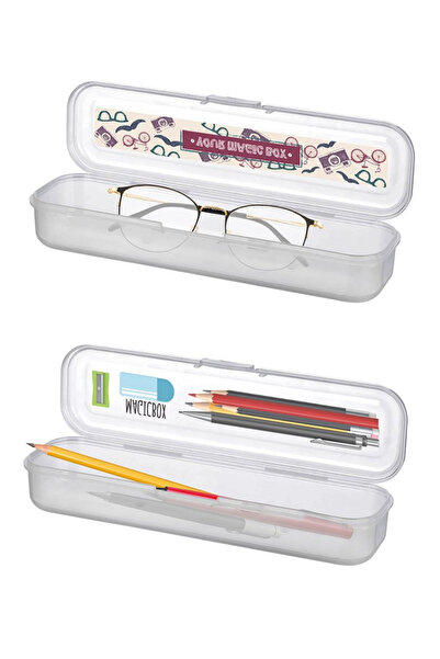 WAPPA Magicbox Travel Accessory Carrying and Storage Container, Toothbrush Holder, Glasses Box, Pen Holder