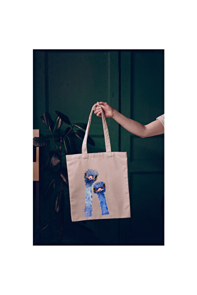 Boom town cloth bag bluekushsd