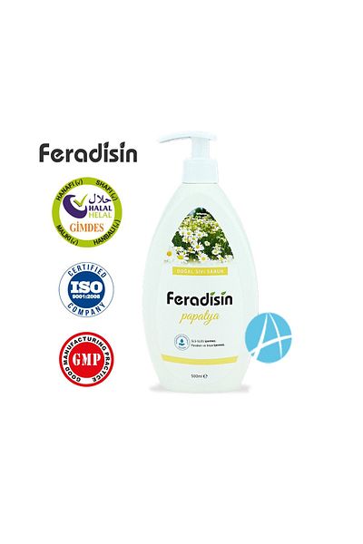 Feradisin Liquid Hand Soap "chamomile" 500 MlGmdes Halal Certified