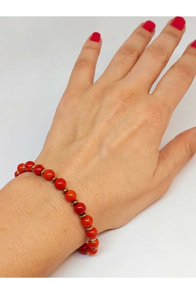 Yasamtohumu سوار بتصميم حجر المرجان 6 ملم (47114)