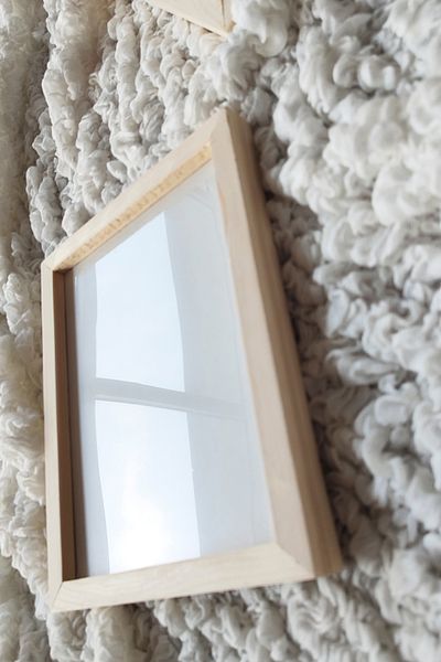 Wooden Factory Original, Channeled, Replaceable Wooden Frame, One Piece Blank Frame (with Front protection), 16X20 CM