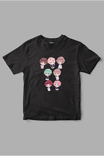 Gries Μπλουζάκι με στάμπα της οικογένειας Bts