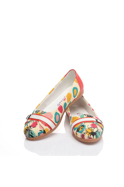 Cotto Shoes Кольорова лляна жіноча сорочка з принтом Babet