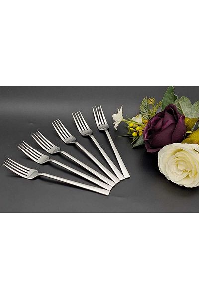 BRONDOFF Stayle Steel 6 Pieces Dinner Fork
