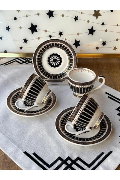 Kosova Türk Kahve Fincanı Wersace 6 Kişilik 12 Parça