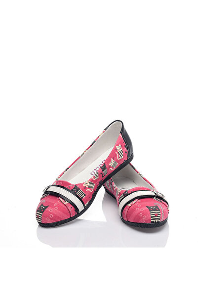 Cotto Shoes Štampani ženski baletski stanovi u boji platna