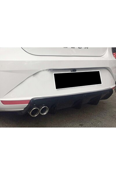 NamTuning Seat Leon Mk2 Difüzör Parlak Siyah 2005-2008 Arası Uyumlu
