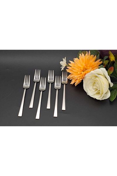 BRONDOFF Stayle Steel 6 Pieces Sweet Fork