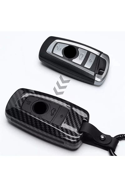 bigkey For Bmw F30 F10 Case Coded Black Key - New Type 4 Keys Case