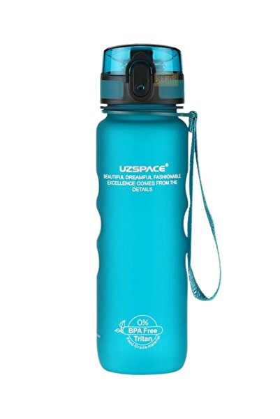 tüftürük Uzspace 500ml New Collection Soft-Touch Tritan Water Bottle with Hol...