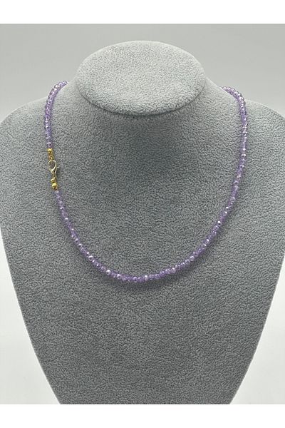 Hobimos Crystal Necklace Stainless