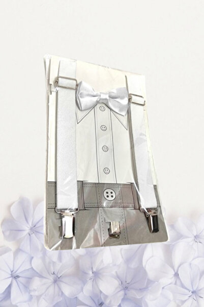 NACAR NEW STYLİSH Erkek Çocuk 23 Nisan Ayarlamalı Papyon Ve Askı Takımı Göste...