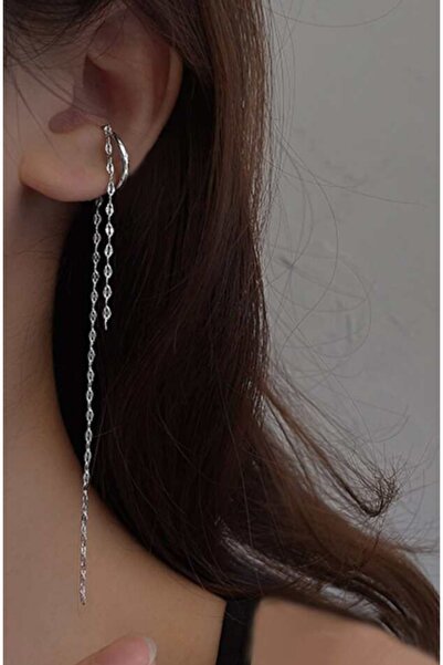 TakıConcept Kıkırdak Deliksiz Küpe, Kıkırdak Küpe, Ear Cuff Kadın Küpe