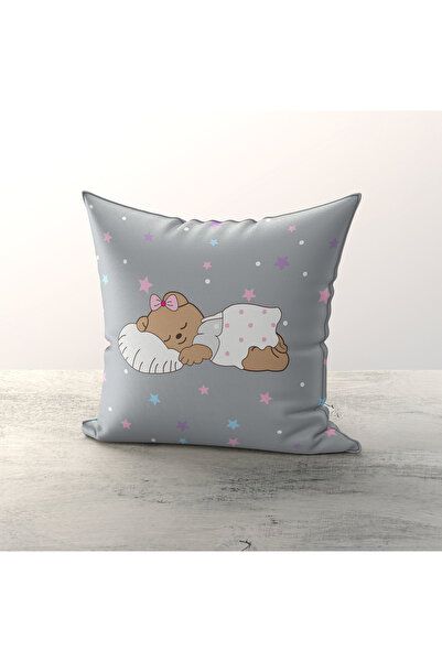 Talia Home Παιδικό δωμάτιο με μοτίβο χαριτωμένο αρκουδάκι με αστέρια, 3 τεμαχ...